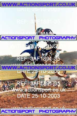 Photo: 3AF1891-35 ActionSport Photography 25/10/2003 AMCA Upton Motorsports Club [SATURDAY ONLY] - Bromsberrow   _5_125Seniors #59