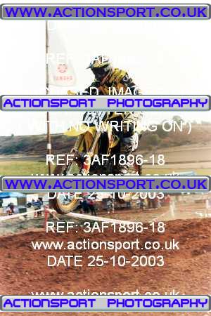 Photo: 3AF1896-18 ActionSport Photography 25/10/2003 AMCA Upton Motorsports Club [SATURDAY ONLY] - Bromsberrow   _2_125JuniorsGroup1 #139