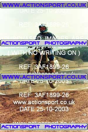 Photo: 3AF1899-26 ActionSport Photography 25/10/2003 AMCA Upton Motorsports Club [SATURDAY ONLY] - Bromsberrow   _4_250-750Juniors #13