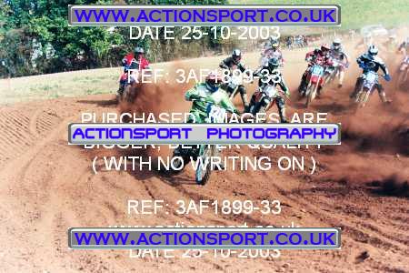 Photo: 3AF1899-33 ActionSport Photography 25/10/2003 AMCA Upton Motorsports Club [SATURDAY ONLY] - Bromsberrow   _5_125Seniors #59