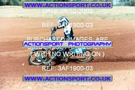 Photo: 3AF1900-03 ActionSport Photography 25/10/2003 AMCA Upton Motorsports Club [SATURDAY ONLY] - Bromsberrow   _5_125Seniors #59