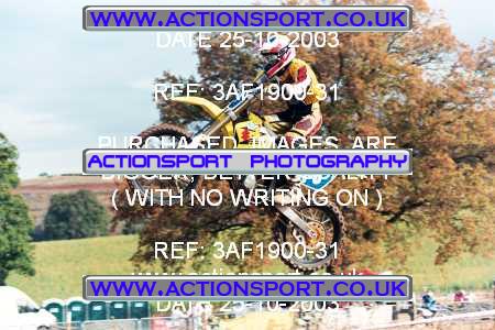 Photo: 3AF1900-31 ActionSport Photography 25/10/2003 AMCA Upton Motorsports Club [SATURDAY ONLY] - Bromsberrow   _5_125Seniors #10