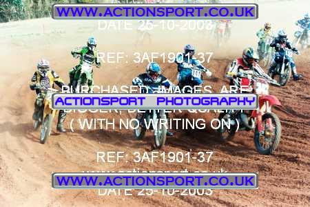 Photo: 3AF1901-37 ActionSport Photography 25/10/2003 AMCA Upton Motorsports Club [SATURDAY ONLY] - Bromsberrow   _6_InterJuniors #132