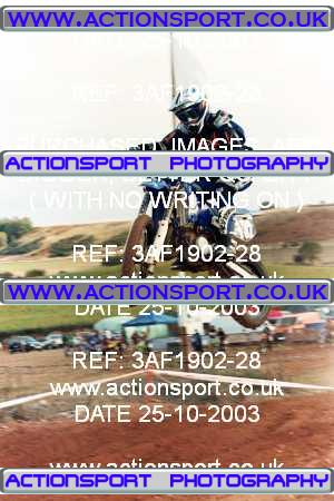 Photo: 3AF1902-28 ActionSport Photography 25/10/2003 AMCA Upton Motorsports Club [SATURDAY ONLY] - Bromsberrow   _6_InterJuniors #132