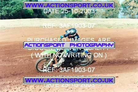 Photo: 3AF1903-07 ActionSport Photography 25/10/2003 AMCA Upton Motorsports Club [SATURDAY ONLY] - Bromsberrow   _7_125Experts #105