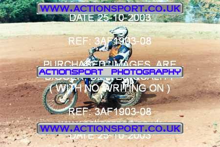 Photo: 3AF1903-08 ActionSport Photography 25/10/2003 AMCA Upton Motorsports Club [SATURDAY ONLY] - Bromsberrow   _7_125Experts #124
