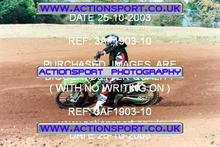 Photo: 3AF1903-10 ActionSport Photography 25/10/2003 AMCA Upton Motorsports Club [SATURDAY ONLY] - Bromsberrow   _7_125Experts #59