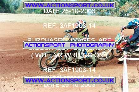 Photo: 3AF1903-14 ActionSport Photography 25/10/2003 AMCA Upton Motorsports Club [SATURDAY ONLY] - Bromsberrow   _7_125Experts #108