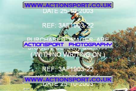 Photo: 3AF1903-22 ActionSport Photography 25/10/2003 AMCA Upton Motorsports Club [SATURDAY ONLY] - Bromsberrow   _7_125Experts #101