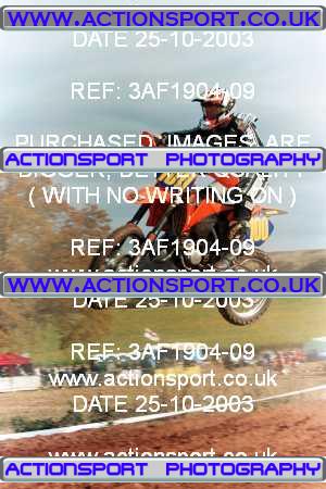 Photo: 3AF1904-09 ActionSport Photography 25/10/2003 AMCA Upton Motorsports Club [SATURDAY ONLY] - Bromsberrow   _7_125Experts #100