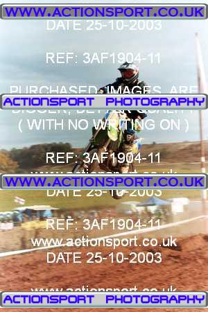 Photo: 3AF1904-11 ActionSport Photography 25/10/2003 AMCA Upton Motorsports Club [SATURDAY ONLY] - Bromsberrow   _7_125Experts #105