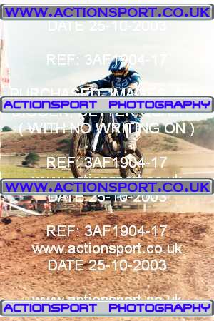 Photo: 3AF1904-17 ActionSport Photography 25/10/2003 AMCA Upton Motorsports Club [SATURDAY ONLY] - Bromsberrow   _7_125Experts #11