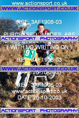Photo: 3AF1906-03 ActionSport Photography 26/10/2003 Severn Valley SSC - Hawkesbury Upton _4_BigWheel85s #91