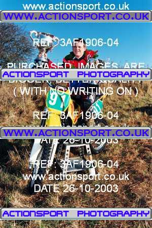 Photo: 3AF1906-04 ActionSport Photography 26/10/2003 Severn Valley SSC - Hawkesbury Upton _4_BigWheel85s #91