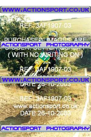 Photo: 3AF1907-03 ActionSport Photography 26/10/2003 Severn Valley SSC - Hawkesbury Upton _4_BigWheel85s #91