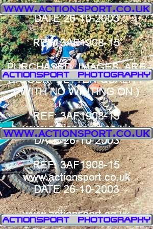 Photo: 3AF1908-15 ActionSport Photography 26/10/2003 Severn Valley SSC - Hawkesbury Upton _1_AMX #1
