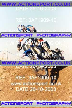 Photo: 3AF1909-10 ActionSport Photography 26/10/2003 Severn Valley SSC - Hawkesbury Upton _1_AMX #1