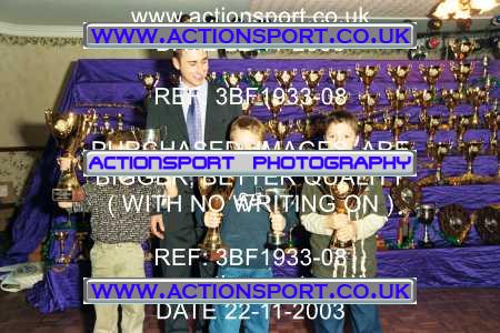 Photo: 3BF1933-08 ActionSport Photography 22/11/2003 Severn Valley SSC Presentation _1_AllPhotos #1