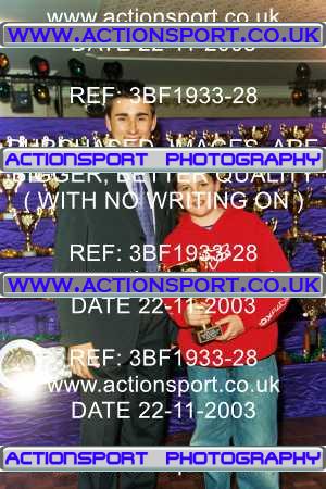 Photo: 3BF1933-28 ActionSport Photography 22/11/2003 Severn Valley SSC Presentation _1_AllPhotos #3
