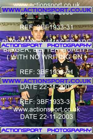 Photo: 3BF1933-31 ActionSport Photography 22/11/2003 Severn Valley SSC Presentation _1_AllPhotos #3