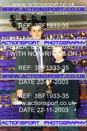 Photo: 3BF1933-35 ActionSport Photography 22/11/2003 Severn Valley SSC Presentation _1_AllPhotos #3