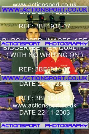 Photo: 3BF1934-07 ActionSport Photography 22/11/2003 Severn Valley SSC Presentation _1_AllPhotos #7