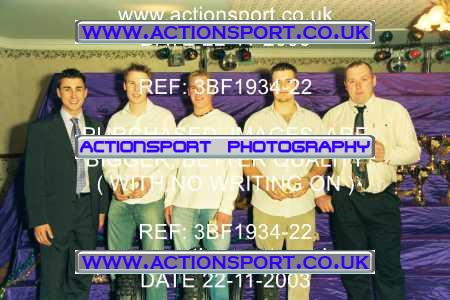 Photo: 3BF1934-22 ActionSport Photography 22/11/2003 Severn Valley SSC Presentation _1_AllPhotos #7