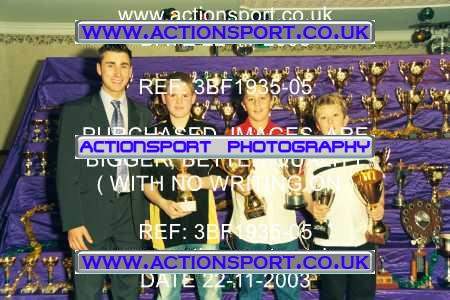 Photo: 3BF1935-05 ActionSport Photography 22/11/2003 Severn Valley SSC Presentation _1_AllPhotos #3