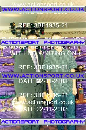 Photo: 3BF1935-21 ActionSport Photography 22/11/2003 Severn Valley SSC Presentation _1_AllPhotos #5