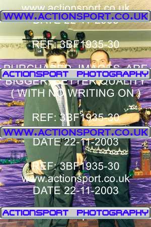 Photo: 3BF1935-30 ActionSport Photography 22/11/2003 Severn Valley SSC Presentation _1_AllPhotos #6
