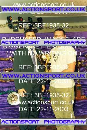 Photo: 3BF1935-32 ActionSport Photography 22/11/2003 Severn Valley SSC Presentation _1_AllPhotos #6
