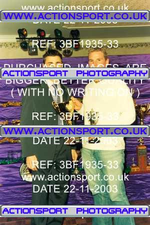 Photo: 3BF1935-33 ActionSport Photography 22/11/2003 Severn Valley SSC Presentation _1_AllPhotos #6