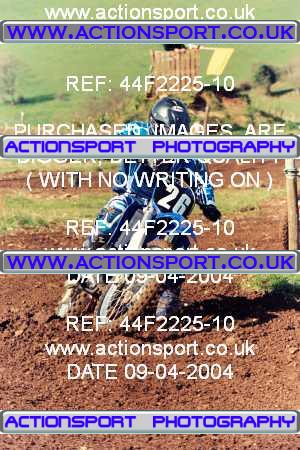 Photo: 44F2225-10 ActionSport Photography 09/04/2004 AMCA Marshfield MXC Mike Brown Memorial  _1_125JuniorsGp1 #26