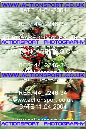 Photo: 44_2246-34 ActionSport Photography 11/04/2004 YMSA Poole & Parkstone MC - Martinstown _1_65s #174