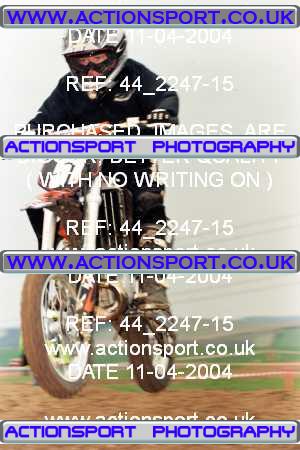 Photo: 44_2247-15 ActionSport Photography 11/04/2004 YMSA Poole & Parkstone MC - Martinstown _1_65s #51