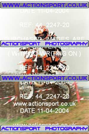 Photo: 44_2247-20 ActionSport Photography 11/04/2004 YMSA Poole & Parkstone MC - Martinstown _1_65s #32