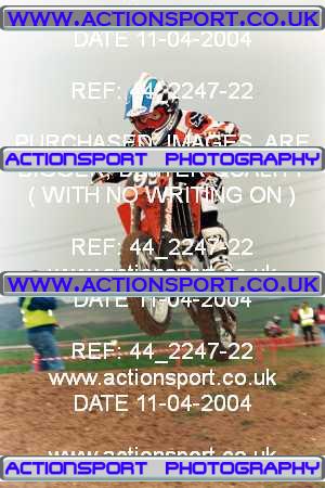 Photo: 44_2247-22 ActionSport Photography 11/04/2004 YMSA Poole & Parkstone MC - Martinstown _1_65s #99