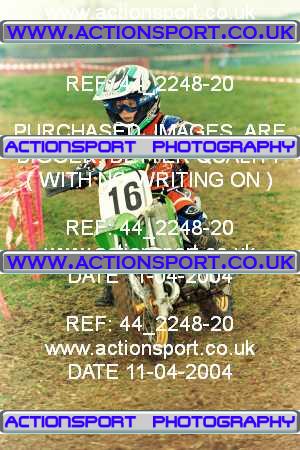 Photo: 44_2248-20 ActionSport Photography 11/04/2004 YMSA Poole & Parkstone MC - Martinstown _2_Autos #16