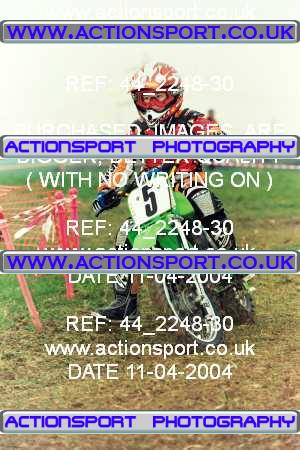 Photo: 44_2248-30 ActionSport Photography 11/04/2004 YMSA Poole & Parkstone MC - Martinstown _2_Autos #5