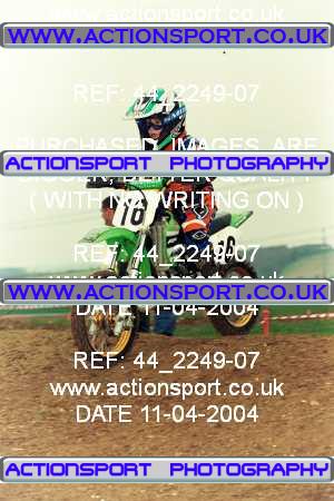 Photo: 44_2249-07 ActionSport Photography 11/04/2004 YMSA Poole & Parkstone MC - Martinstown _2_Autos #16