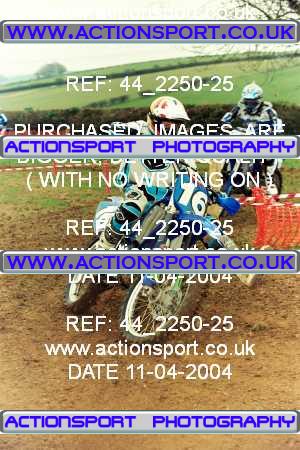 Photo: 44_2250-25 ActionSport Photography 11/04/2004 YMSA Poole & Parkstone MC - Martinstown _3_125Seniors #16