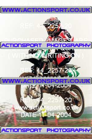 Photo: 44_2257-20 ActionSport Photography 11/04/2004 YMSA Poole & Parkstone MC - Martinstown _6_100s #31