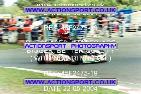 Photo: 45F2475-19 ActionSport Photography 22/05/2004 Camberley Kart Club - Blackbushe _4_JuniorRotax #98