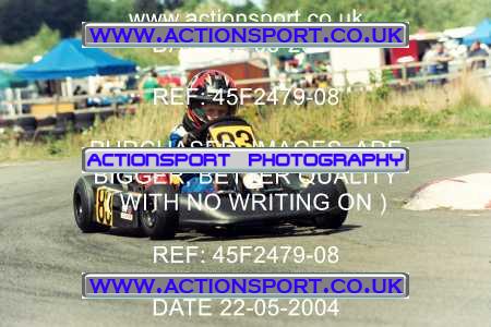 Photo: 45F2479-08 ActionSport Photography 22/05/2004 Camberley Kart Club - Blackbushe _1_Cadets #83