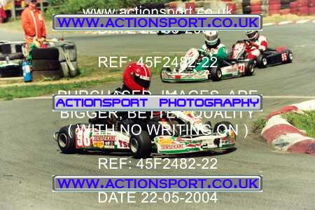 Photo: 45F2482-22 ActionSport Photography 22/05/2004 Camberley Kart Club - Blackbushe _4_JuniorRotax #98