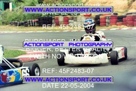 Photo: 45F2483-07 ActionSport Photography 22/05/2004 Camberley Kart Club - Blackbushe _4_JuniorRotax #22