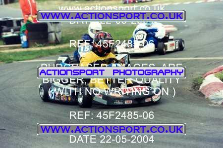 Photo: 45F2485-06 ActionSport Photography 22/05/2004 Camberley Kart Club - Blackbushe _6_FormulaBlue #43