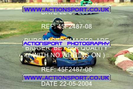 Photo: 45F2487-08 ActionSport Photography 22/05/2004 Camberley Kart Club - Blackbushe _7_SeniorRotax #31