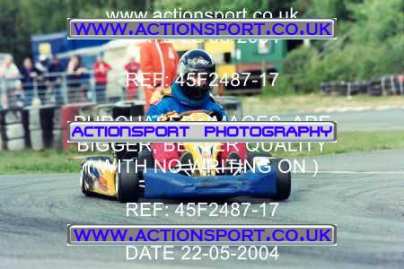 Photo: 45F2487-17 ActionSport Photography 22/05/2004 Camberley Kart Club - Blackbushe _7_SeniorRotax #31