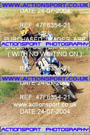 Photo: 47F6354-21 ActionSport Photography 24/07/2004 East Kent SSC - Joyce Green _1_AMX_Seniors #2026